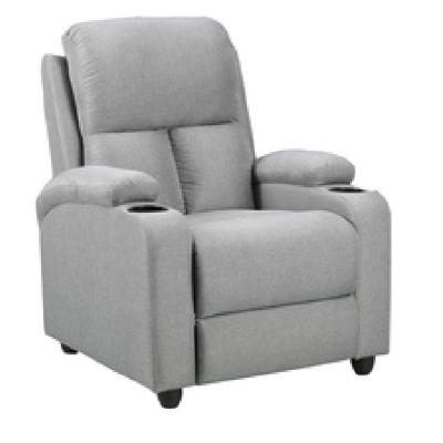 China (Height) Adjustable Living Room Furniture Push Back Theater Recliner Home Single Sofa Recliner for sale