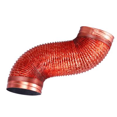 China Modern Aluminum Duct Stretchable Semi Rigid Air Duct Semi Rigid Fire Resistant Flexible Ventilation Duct for sale