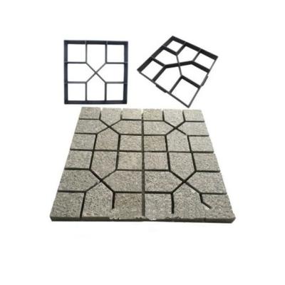 China High Flexibility DIY Injection Molding Manufacturer PVC Pavement Paver Mold Plastic Paver Mold Concrete Paver Stamp Molds for sale