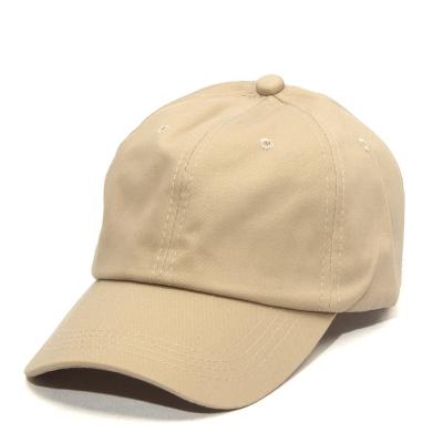 China COMMON High Quality Metal Buckle Hat Embroidered Logo White Plain Dad Hats for sale