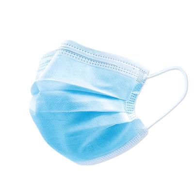 China Ear Strap LiKang In Stock Disposable 3 Layer Nonwoven Meltblown Protective Face Mask for sale