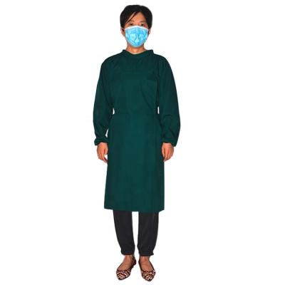 China Eco-Friendly Disposable Operating Theater Surgeon Barrier Gown for sale