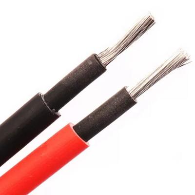 China TUV Approval Solar Powered 50A High Current UV Resistant 4mm Twin 2 Core Solar Power Cable DC Cable for sale