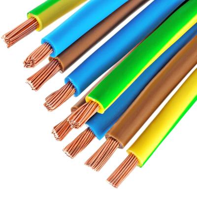 China New Arrivals 2022 Underground Copper Cable 1.5 Mm 2.5mm 4mm 6mm 10mm Home Wiring Electrical Cable PVC Copper Core Wire for sale