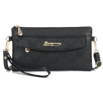 China Fashion 2024Fashion new ladies one-shoulder messenger bag clutch female bag rhombus clutch bag women's mobile phone coin purse for sale