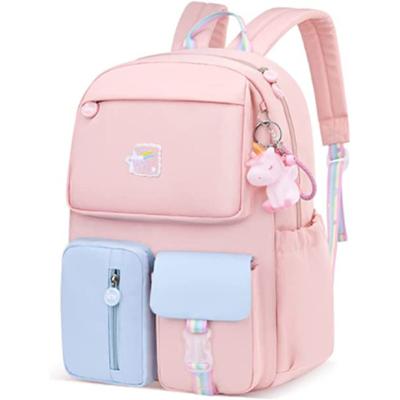 China 2022 Reusable Cambodia Kawaii School Bags Pins And Accessories Cute Adjustable Shoulder Girls Stroll School Bags for sale