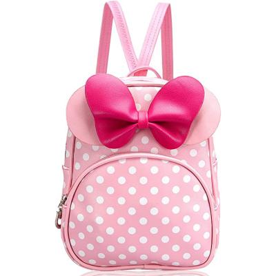 China 2022 Cute Reusable Cambodia Little Girl Backpack Mini With Adjustable Shoulder Small Leather Backpack Kids Backpack for sale