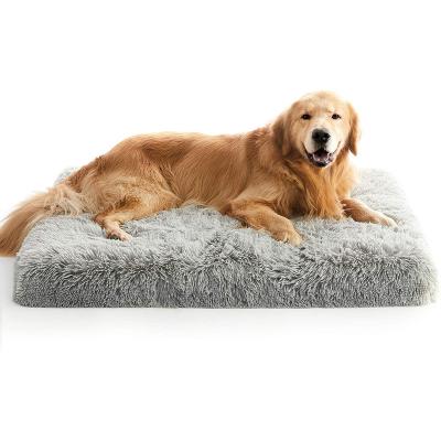 China New Suit Travel 2022 Large Egg Crate Foam Dog Bed Orthopedic Warm Winter Pet Kennel Dog Bed For Large Dogs for sale