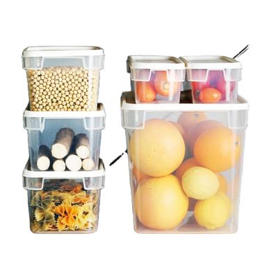 China Clear Freshness Preservation Multiple Kitchen Storage Fridge Potato Storage Box Refrigerator for sale