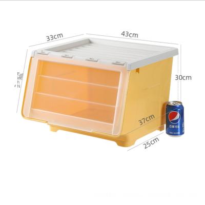 China Large capaciity/orgnizer storage box organizer toy storage bins snacks kids home multifunctional storage box for sale