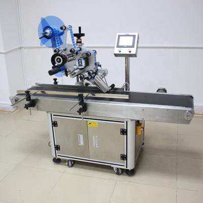 China Automatic food plane labeling machine brander machine label sticking machine for sale