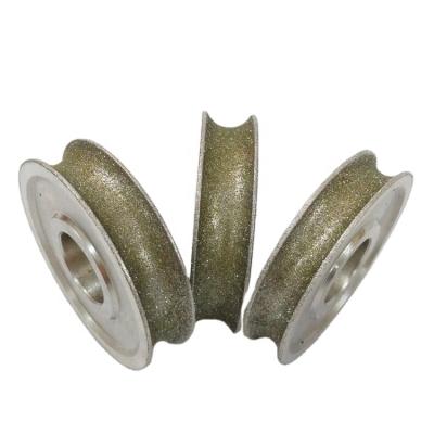 China Durable Grinding Wheel Diamond Grinding Wheel Diamond Edging Electroplating Wheel For Portable Glass Grinding Machine for sale