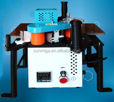 China Suitable For Furniture Board Type Gear Adjusted Portable Edge Bonding Machine for sale