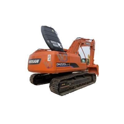 China DOOSAN DH220-7 Second Hand Excavator Backhoe Heavy Used Excavator With Low Working Hour In Good Condition 1.2MÂ ³ for sale