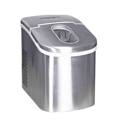 China RV Home Brew Stainless Steel Portable Cube Shape Ice Maker RoHS,GS,EMC for sale