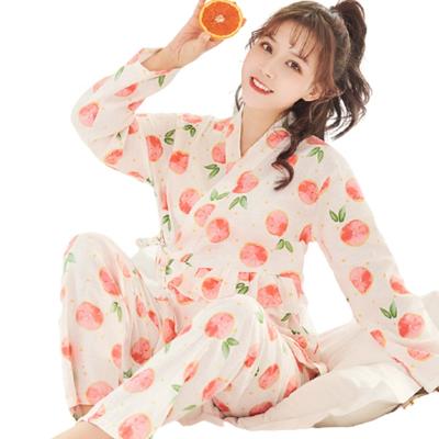 China Maternity Caregiver Set Pregnant Maternity Breathable Spring Autumn Pajamas Women Clothing Nursing Nightgown for sale