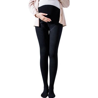 China New Winter Antibacterial Pantyhose Pregnant Women Bottom Socks Can Adjust Stomach Pregnant Women Stockings Ladies Plus Velvet Gaiters for sale