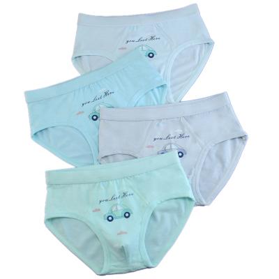 China Seamless 5 Pieces Children's Underwear Boy's Modal Cotton Briefs Primary School Students Middle Kids Teenage Briefs for sale