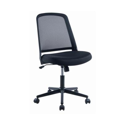 China Mesh Mid Back Home Office Armless Chair Task Chair Adjustable Height 360 Rotation Swivel for sale