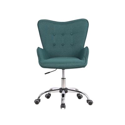 China Fabric Office Chair With Metal Frame Inside Living Room Home Hotel Fabric Leisure Swivel High Quality Office Chair for sale