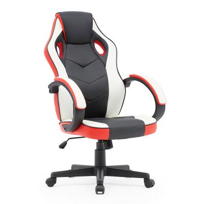 China (Size) Anji Pu Fabric Gaming Chair Adjustable White Rgb Sport Manufacturer Racing Chair For Gamer for sale