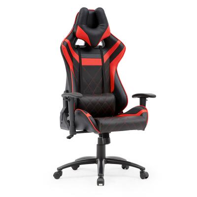 China Wholesale Adjustable RGB Gaming Chair Anji High Back Adjustale Armrest PU Leather Gamer Chair (Height) For Racer for sale