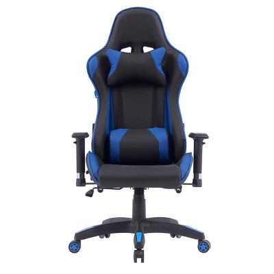 China 2021 Best Value Adjustable Blue Gamer Chair Custom Ergonomic Racing Seat Sedia Gaming Chair (Size) for sale