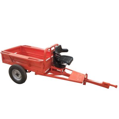 China Agricultural Winch Equipment Trailer Tractor Trailer Mini Trailer Drumper Dump for sale