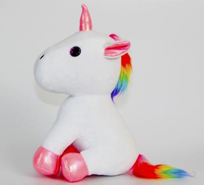 China Glow in the Dark Glow in the Dark Unicorns2 Plush Toy White Plush Toy for sale