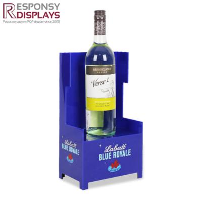 China Sales Promotion Wooden And Acrylic Wine Shop Counter Table Design Display Rack For Store for sale