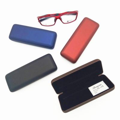 China Good Quality Hardness Glass Case Nice Optical Metal Eye Glass Hard Leather Optical Case/Spectacle Case BENQIAN BQ2078 for sale