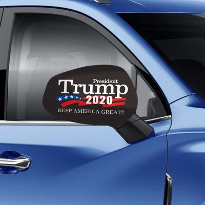 China 2024 Wholesale Customized High Quality Chinese Manufacturer Car Rearview Mirror Cover 28*30cm Donald Trump Decoration for sale