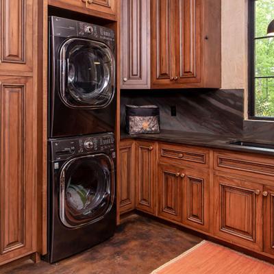 China Laundry room design inset cabinet modern classic style for sale