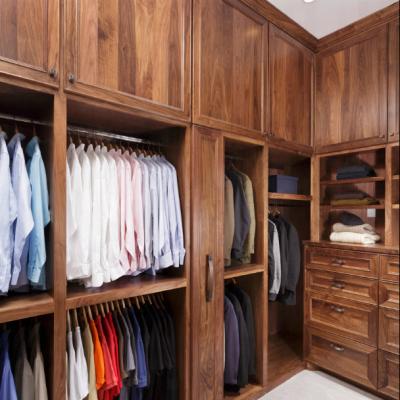 China Timeless solid wood men's wardrobe for sale