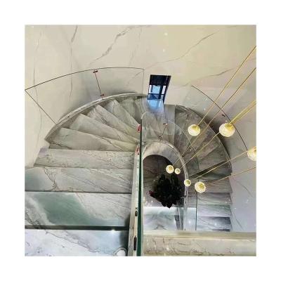 China Brazil modern calacatta white natural marble slab for wall background stairwell marble floor for sale