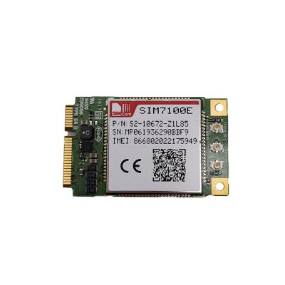 China Original TECHNOLOGY High Speed ​​4G Gsm low cost / gprs module SIM7100E / Gps Wifi 4g Lte Pcie for sale