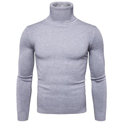 China Manufacturer Hot Selling Anti-wrinkle Men Long Sleeve Knitted Pullover Sweater for sale