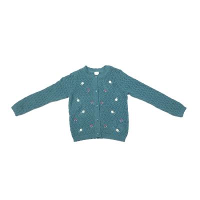 China 2021 anti-shrink warm baby knitted children's cardigan sweater for spring and autumn for sale