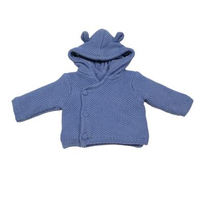 China 2021 Toddler Clothes Anti Shrink Organic Cotton Knitted Baby Cardigan Sweater For Boys Girls for sale