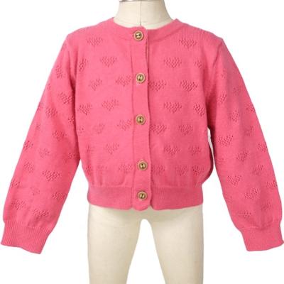 China 2021 Children Clothing Anti-Shrink Hand Made Cardigan Sweater For Babies for sale