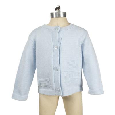 China Anti-shrink children's sweater knitted cardigan for autumn and spring for sale