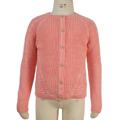 China Hot Sale Anti-Shrink Autumn Custom Baby Girl's Knitwear Baby Cardigan for sale