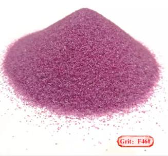 China 46 Grit Pink Aluminum Oxide / Amphoteric Oxide for sale