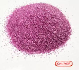 China 60 rosas claros Grit Al Oxide Abrasive Media en venta