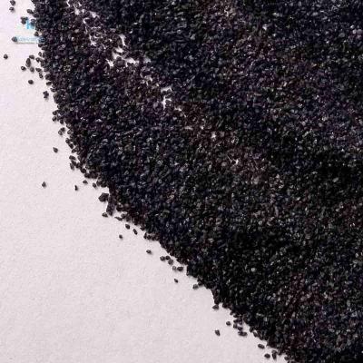 China 70 Grit Blast Media Aluminum Oxide Black For Abrasive for sale