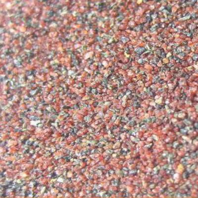 China Hard 220 Grit Garnet Sand Blast Media / Abrasive Media for sale