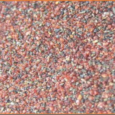 China 24 Grit Garnet Abrasives , Garnet Blasting Material Jumbo Bag Package for sale