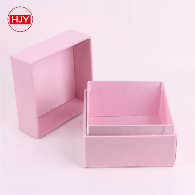 China Wholesale Recycled Materials Gift Box Hardcover Book Packaging Cheap Paper Box With Logo for sale