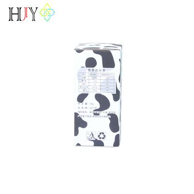 China Hot Sale Recycled Materials Wholesale Printing Milk Folding Paper Packaging Cartons for sale