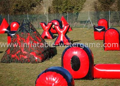 Chine Certification gonflable rouge professionnelle de la CE de GV de soutes de Paintball d'explosion à vendre